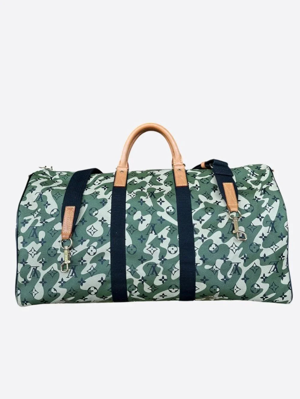 Louis Vuitton Takashi Murakami Camouflage Monogram Keepall 55
